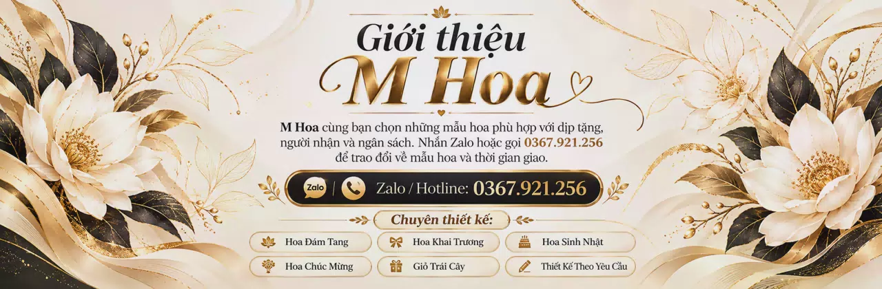 Ảnh bìa Shop hoa tươi Xã Sơn Tây Hà Tĩnh - Chọn hoa gửi đúng tâm tình